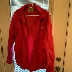 Lands' End Pink Ski & Snow Jacket Water-Resistant